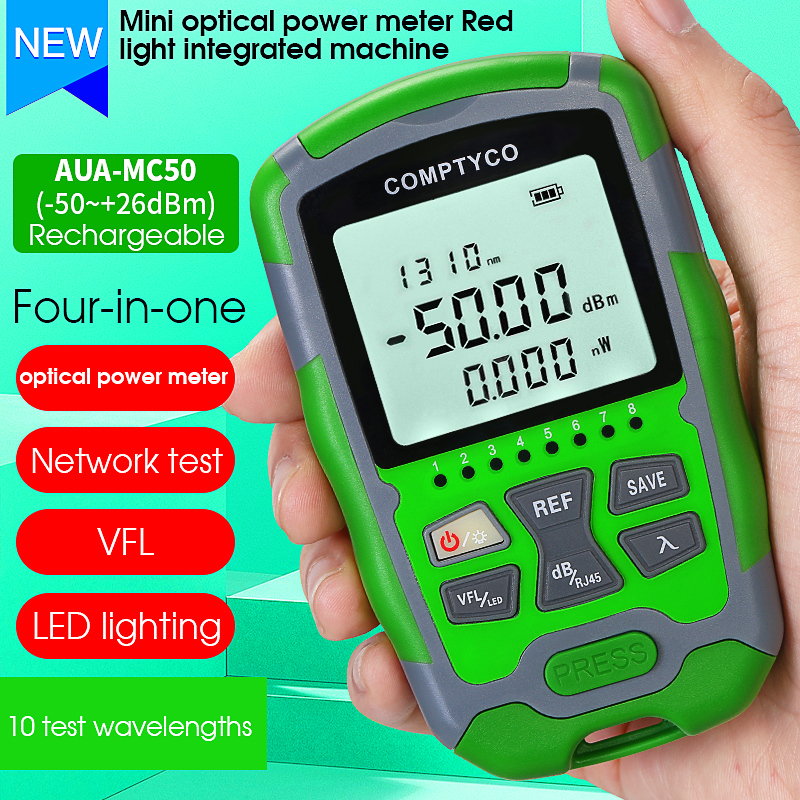 COMPTYCO AUA-MC50 充電式オールインワン光パワーメータ(OPM)