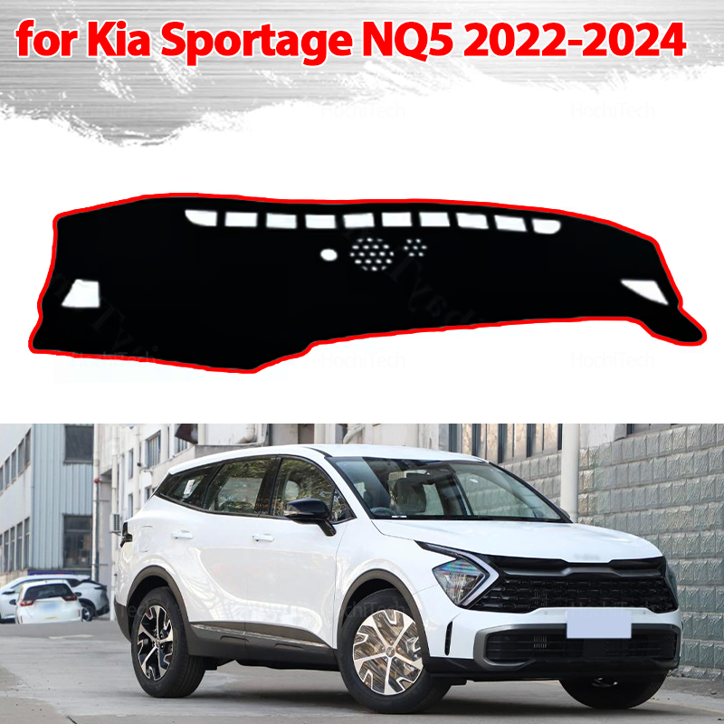 起亜 Sportage NQ5 2022 2023 2024 ダッシュマットサンシェード抗 UV カーペットカーアクセサリー車のダッシュボードカバー