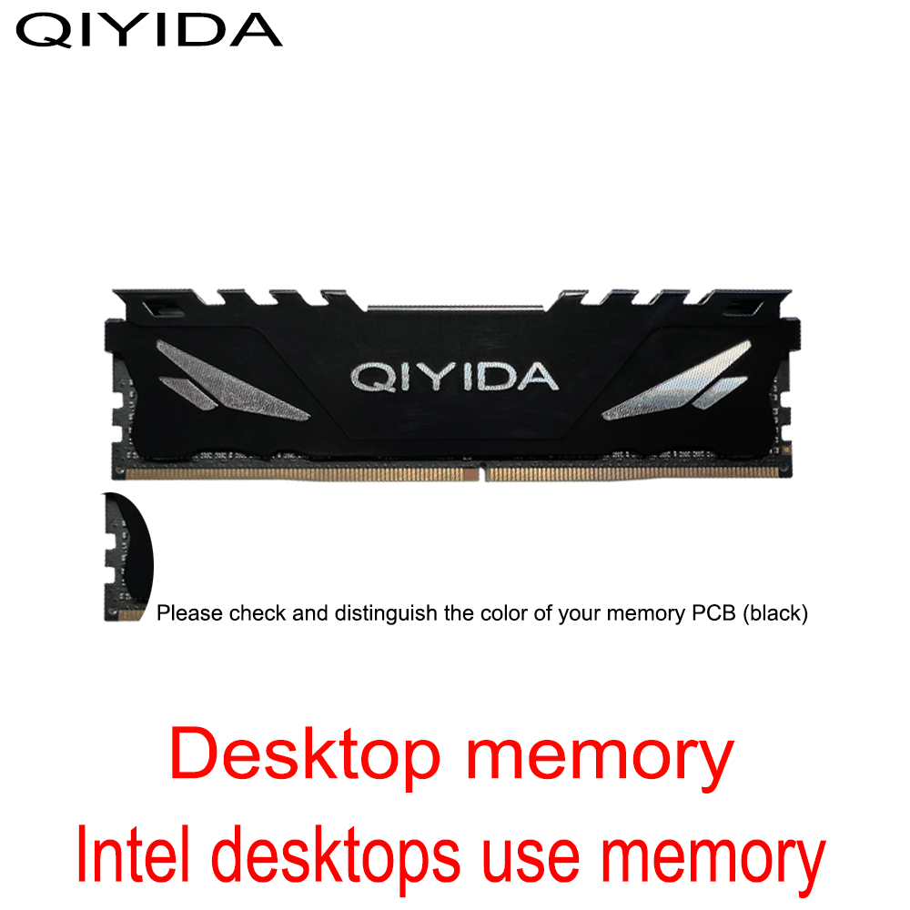 QIYIDA ddr4 ram desktops use memory 8GB PC4 2133MHz or 2400MHz 2600MHZ 2400T or 2133P  Support X99 motherboard