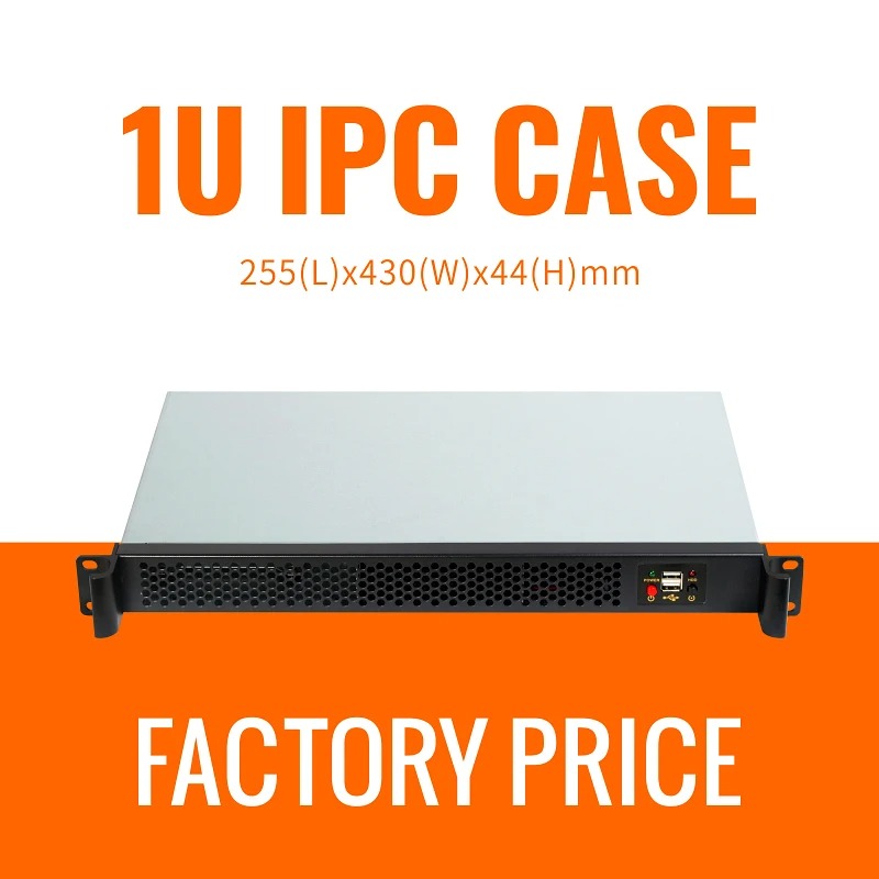 19 インチラックマウントサーバーエンクロージャカスタム OEM 1U 1.5U 2U 2.5U 3U 4U 産業用コンピュータシャーシキャビネット