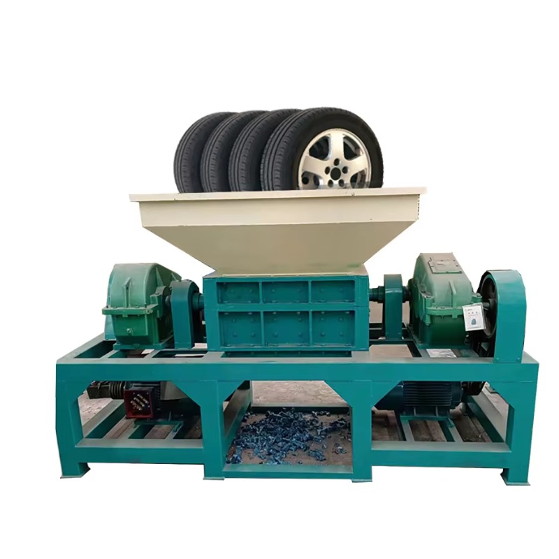 Custom Scrap Metal Shredder Tire Shredder Plastic Cardboard Paper Shredder Machine Waste Crusher Car Bicycle Crushing Machine