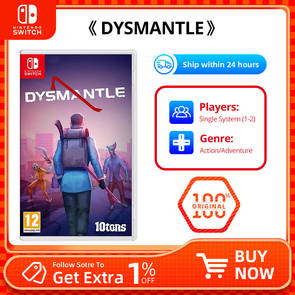 Nintendo Switch ゲーム セール - DYSMANTLE - オリジナル ゲーム カートリッジ物理カード サポート TV 卓上 ハンドヘルド