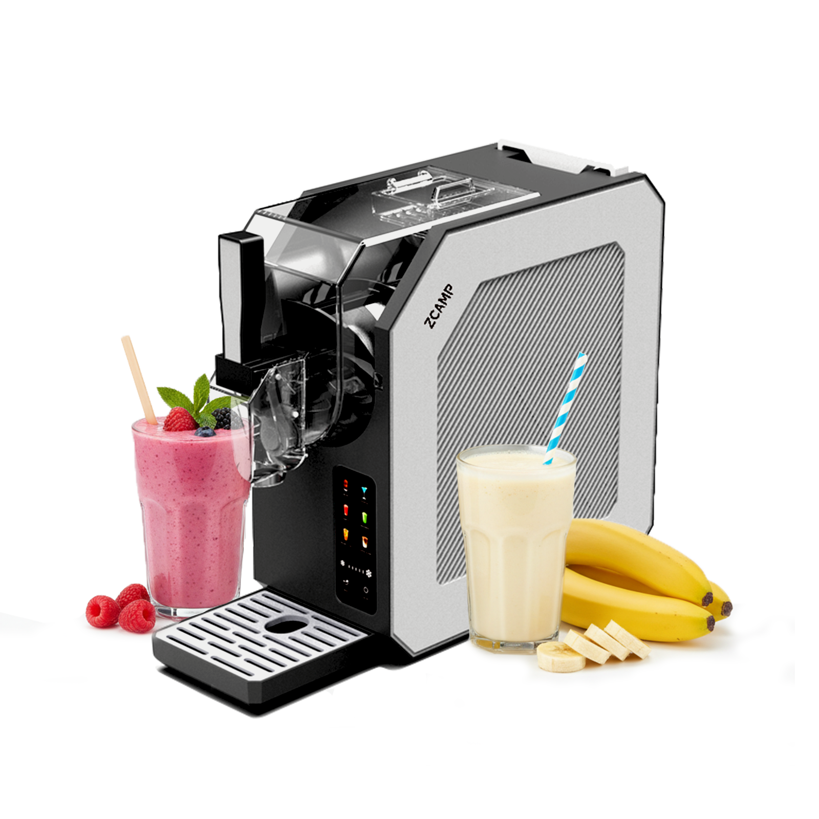 Slushie Machine、急速冷却付き90オンスフローズンドリンクメーカー