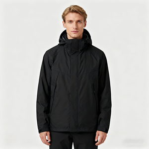 Custom Outdoor Softshell Jacket, Waterproof, OEM, Waterproof and Windproof, Hiking and Skiing, Ripstop Nylon Windbreaker, Men's Jacket
