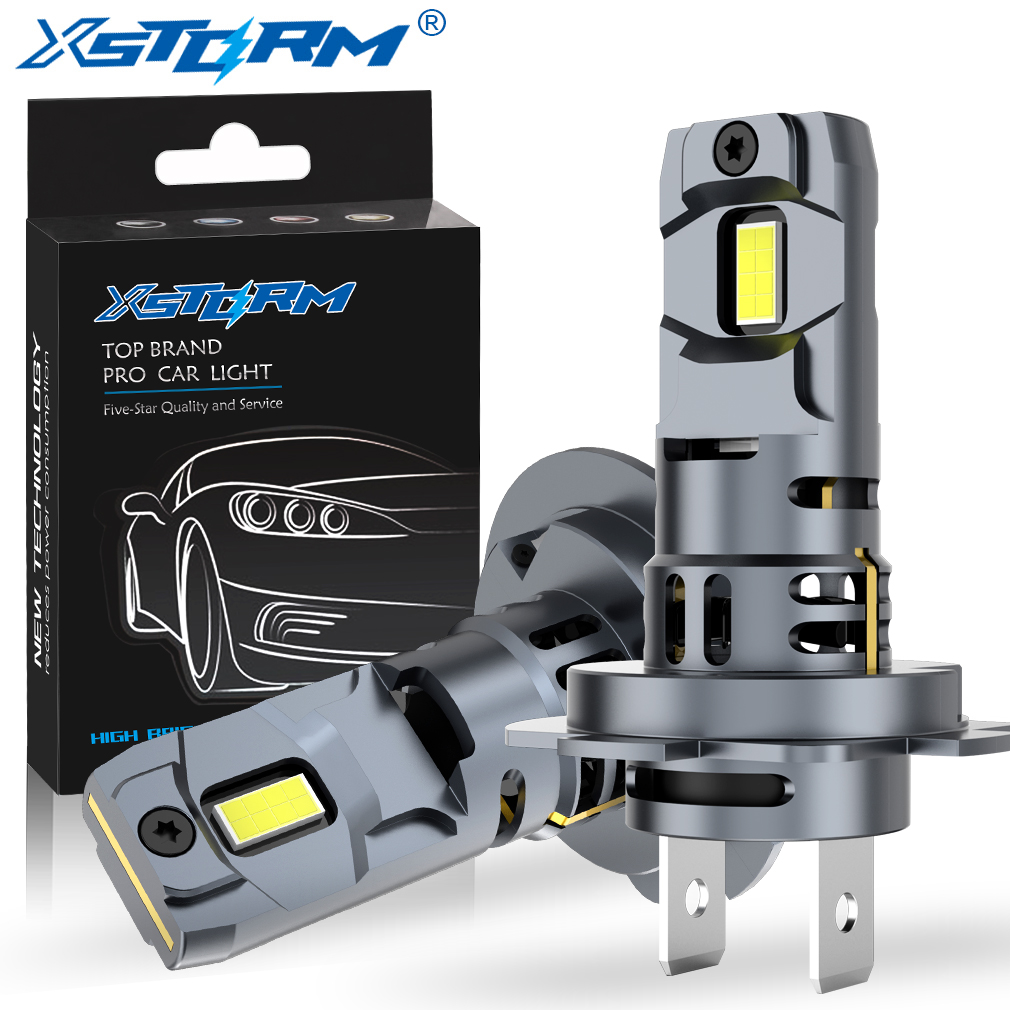 XSTORM H7 LED ヘッドライト電球ミニワイヤレス 60 ワット 20000LM 6500 K CSP 車のヘッドランプ自動ダイオードランプ H7 ターボ Led 12V 自動車