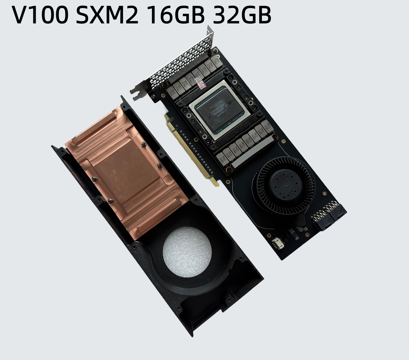 Nvidia V100 Sxm2 16Gb 32Gb グラフィックカード V100 16Gb/V100 32Gb Sxm2 to Pcieカード