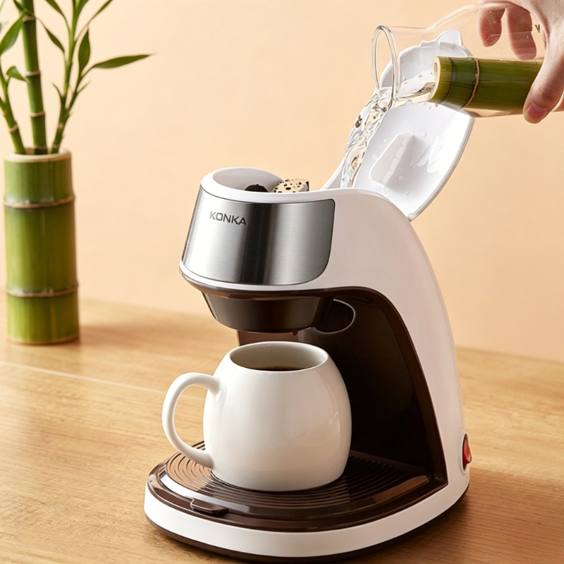 ポータブルエスプレッソコーヒーメーカー 20Ba 高圧抽出 300 ミリリットルシングルカップ醸造ミニコーヒーマシンホームオフィス旅行用