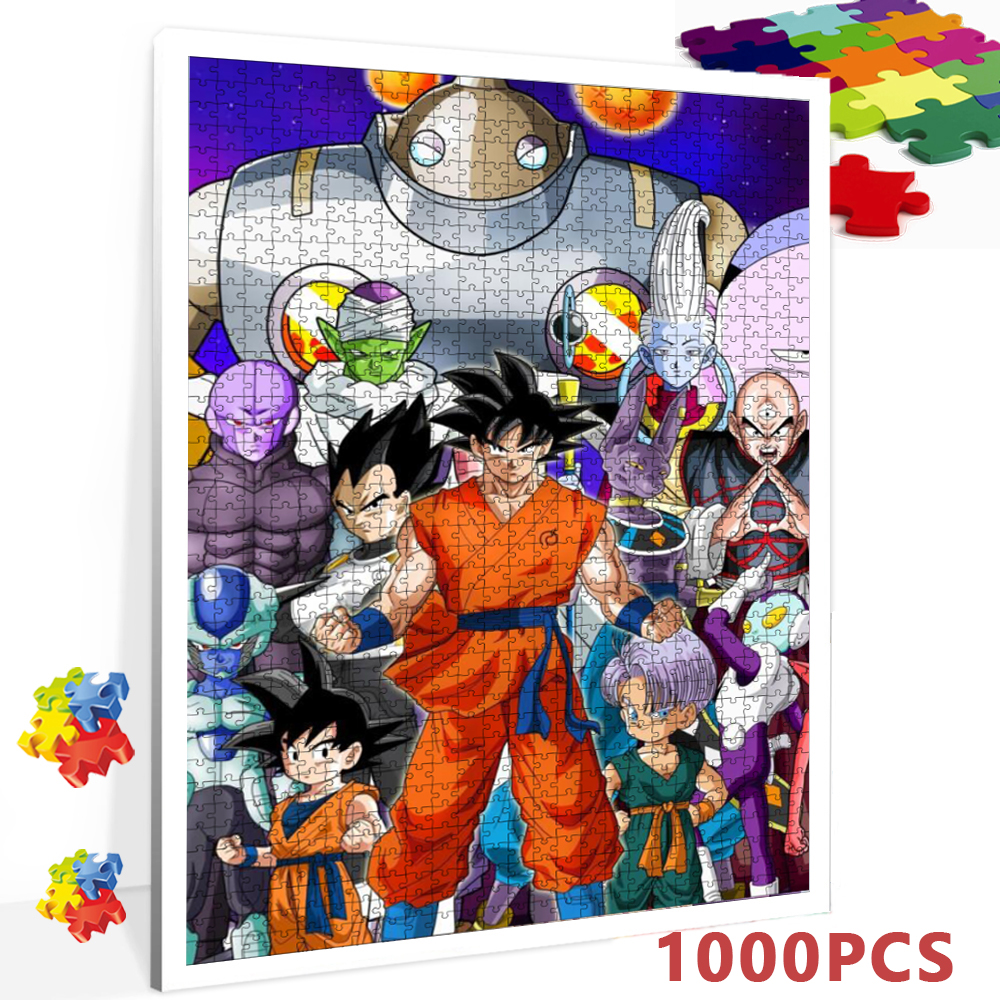 ドラゴンボール クラシックキャラクター ジグソーパズル 1000 ピース 大人 子供用 モンテッソーリ教育玩具 頭の体操 楽しいボードゲーム