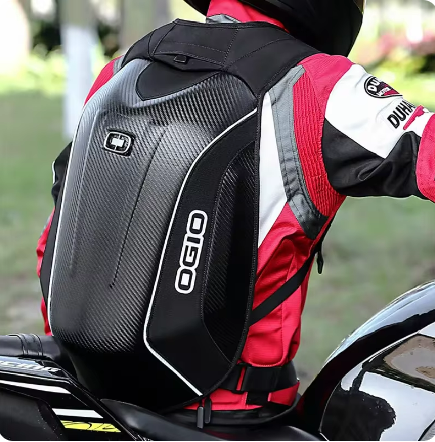 Ogio 30L-48L 防水オートバイハードシェルバックパックモトレーシングバッグ MX モトクロスカーボンファイバーフルフェイスヘルメットバッグ