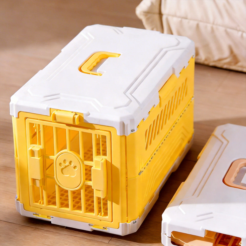 折りたたみ式ペットエアトラベルケージポータブル猫キャリア犬小屋ペットキャリア荷物車載ペットキャリア旅行や外出用