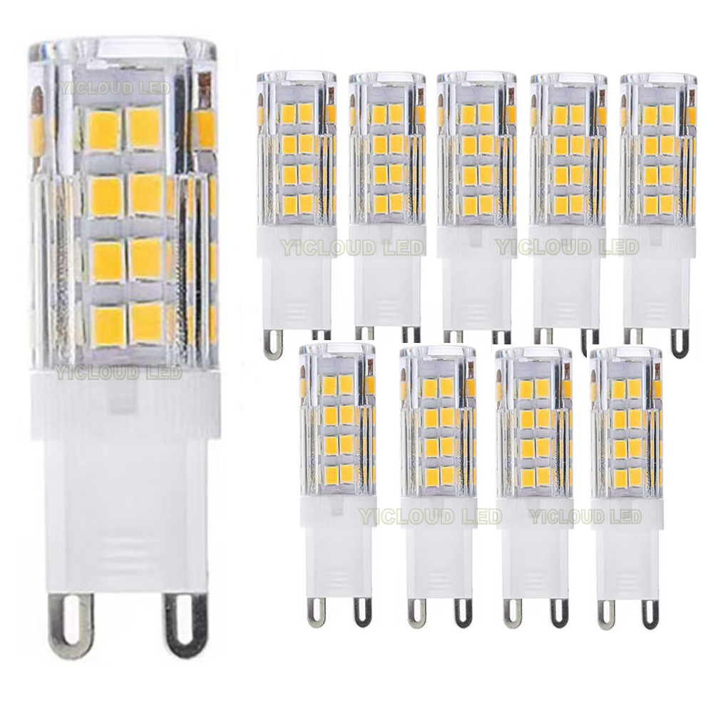 10 個 G9 LED 18 ワット 15 ワット 12 ワット 9 ワット 7 ワット AC 220 V 230 V 240 V G9 LED ランプ LED 電球 SMD 2835 LED G9 ライト交換 30/40 ワットハロゲンランプライト