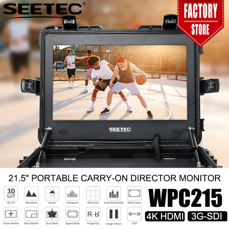 SEETEC 21.5 インチディレクターモニター WPC215 ポータブル機内持ち込み 1000nit 高輝度フル HD 1920x1080 カメラ写真プロフェッショナル