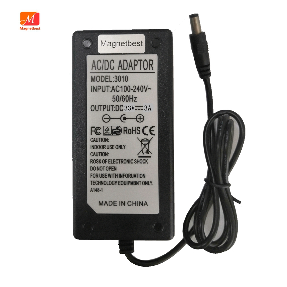 33V 3A DC 電源アダプタ供給 33 ボルト 3000mA AC 100V 220V 5.5x2.1mm-2.5mm ジャックアダプタトランスコンバータ EU US AU UK ケーブル