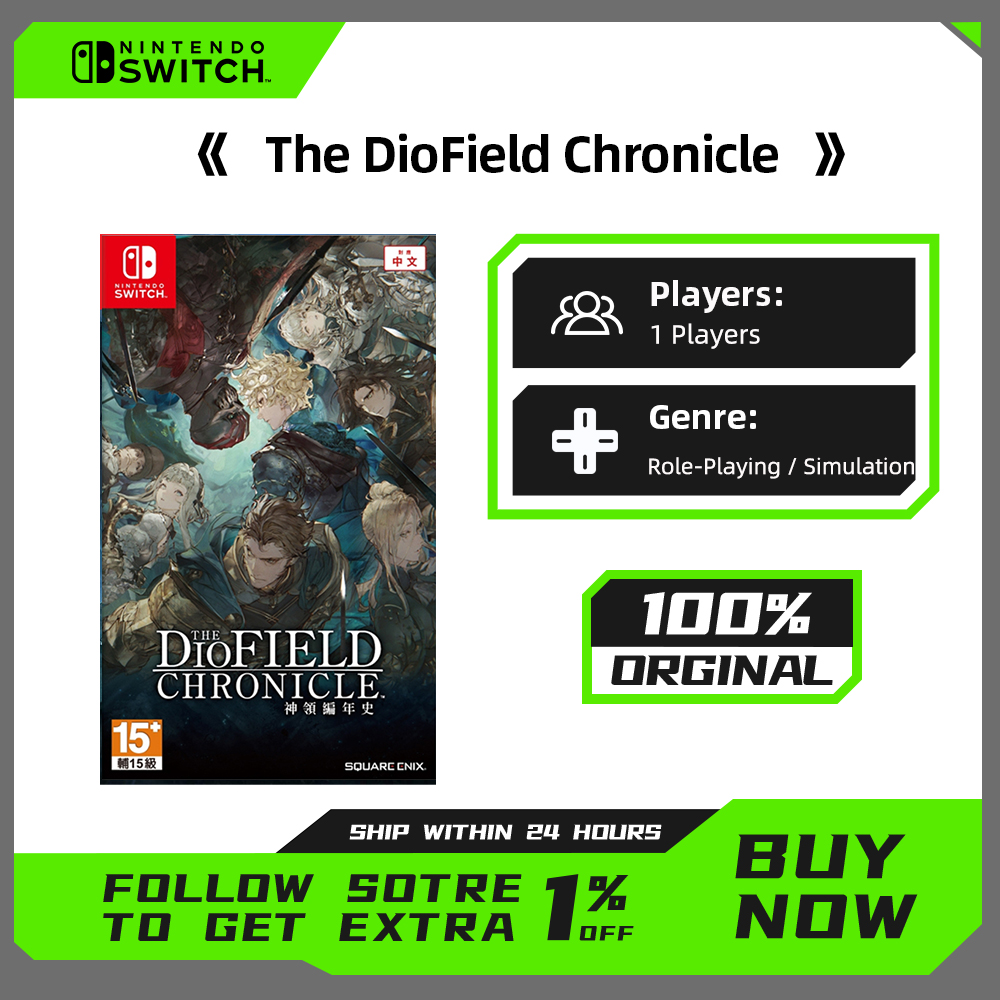 DioField Chronicle Nintendo Switch ゲームセール Nintendo Switch OLED Switch Lite Switch ゲームカード用物理 EU US バージョン