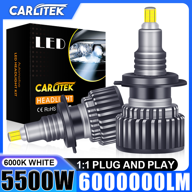 2PC 6000000LM 5500 ワット H7 Led 360 H1 HB3 HB4 9012 HIR2 Led H11 H8 9006 9005 H27 880 881 車のヘッドライト電球オートフォグランプ 3D チップ
