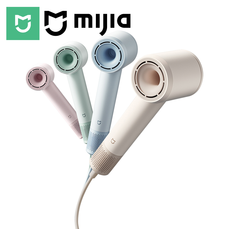 2026 新しい MIJIA 高速ヘアドライヤー、110000rpm、62m/s 強力な風量、8 気流モード、347 グラム 4 色、アダプター付き CN バージョン