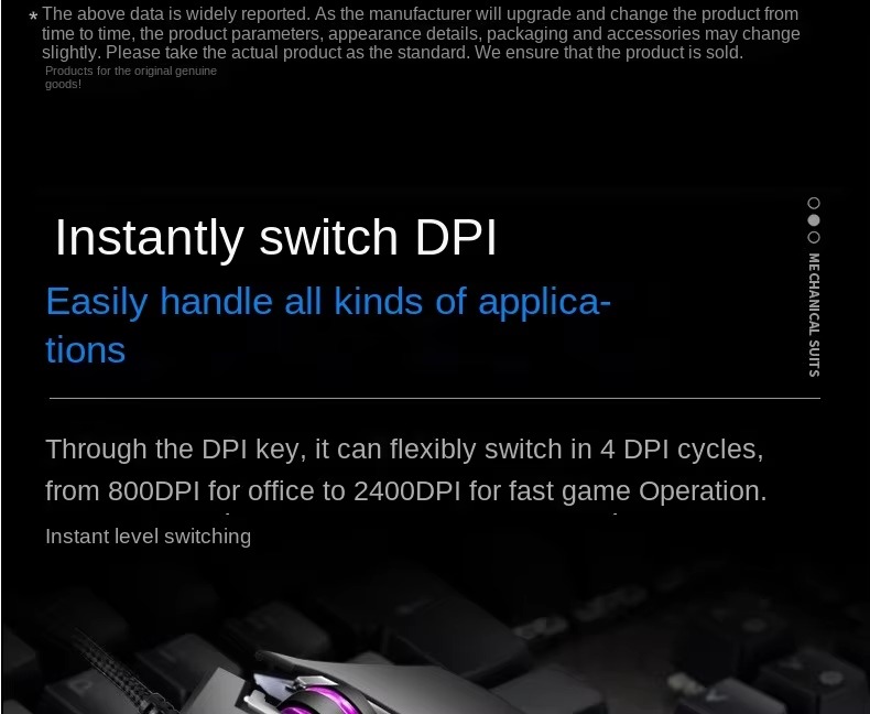 ホット販売 OEM104 キー有線高 DPI RGB 緑軸キーボードとマウスのセット