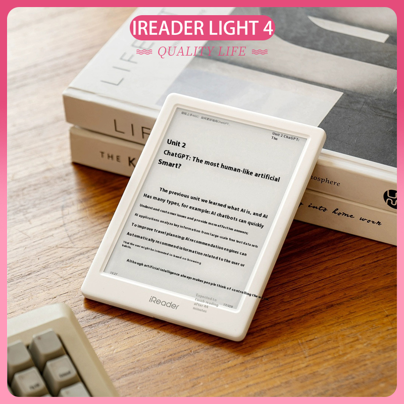 オリジナル iReader ライト 4 ターボ電子書籍リーダーインクスクリーン 1024*768 6 インチ 212PPI リーダー目の保護 1800mAh 電子書籍リーダー
