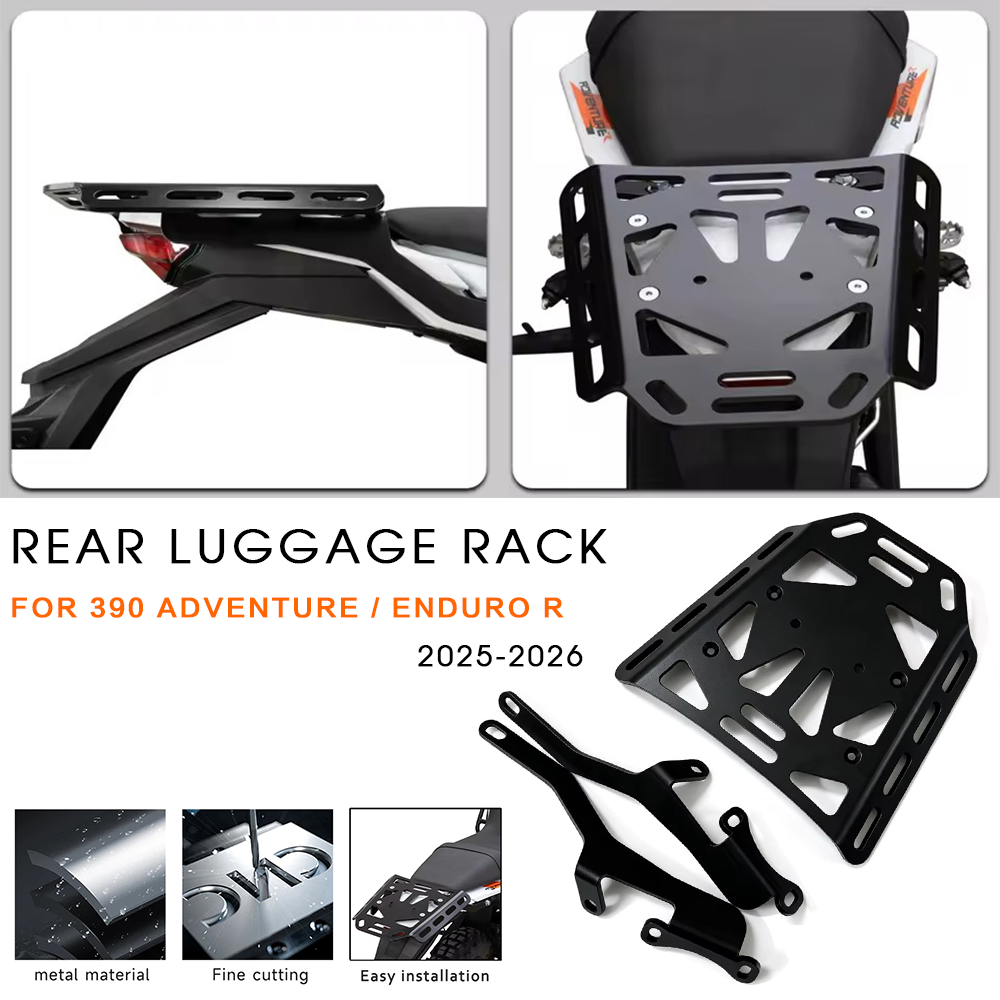 390 アドベンチャー R/X ラック拡大キャリア 390ADV 用荷物プレート 390 エンデューロ R リア荷物 390 SMC R 2025 2026