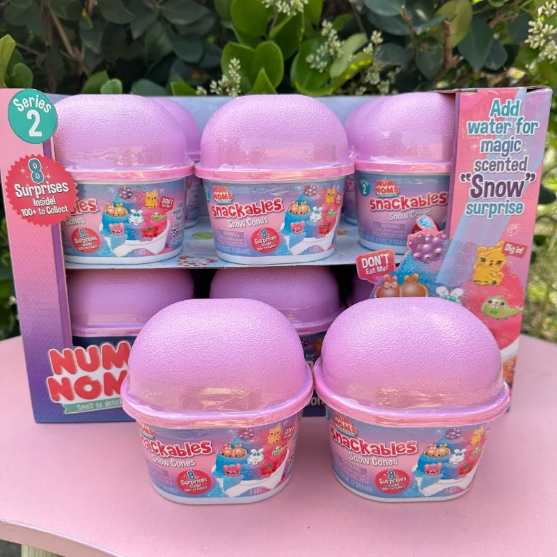 オリジナル NumNoms 匂いとてもおいしいスノーコーン Snackables シリーズブラインドボックス人形おもちゃコレクション装​​飾ギフト