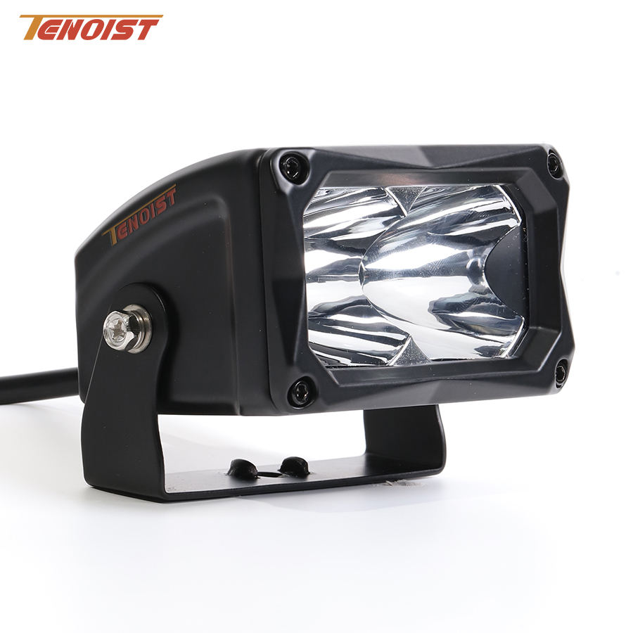 3.5 インチ白黄色スポットフラッド LED ワークヘッドフォグドライビングライト車 SUV オフロードトラック ATV UTV オートバイ 10-80V