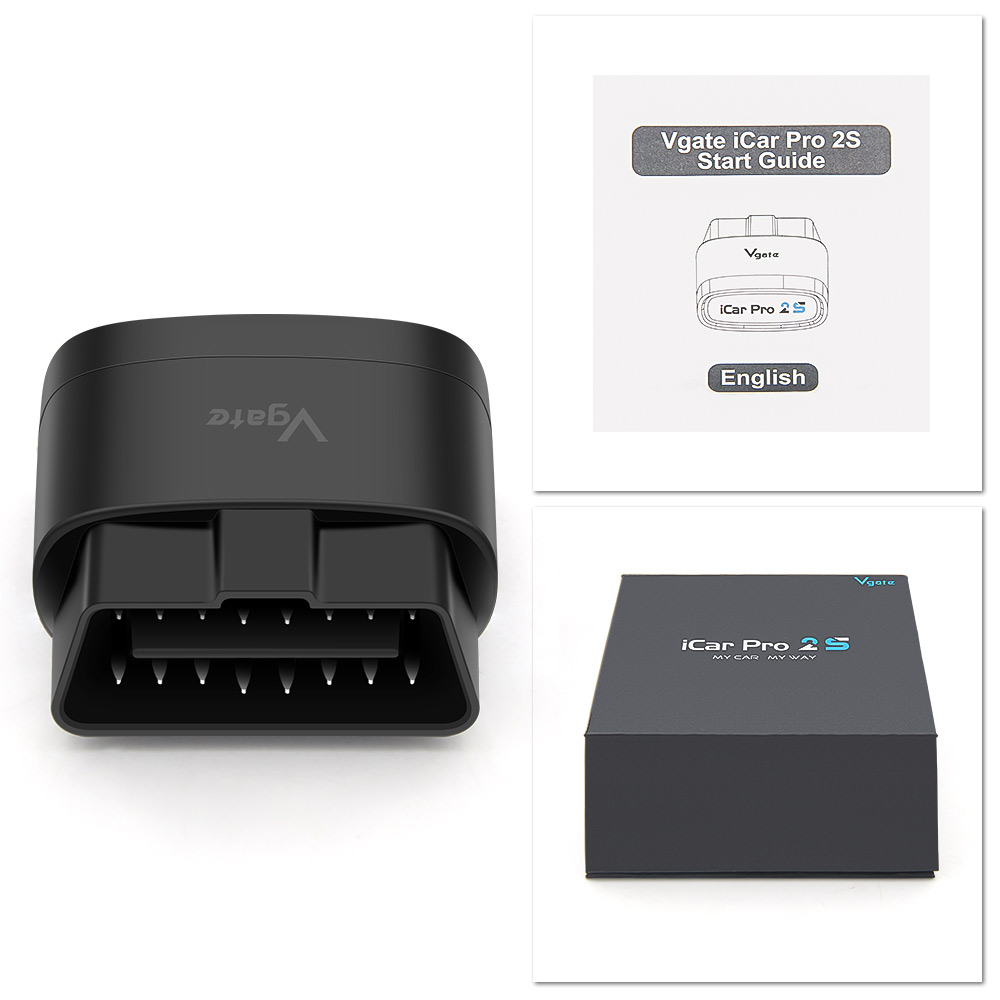 新しい Vgate iCar Pro 2S ELM327 Bluetooth 5.3 Android/IOS/PC OBD2 車診断ツール ELM 327 アップグレードされた OBD