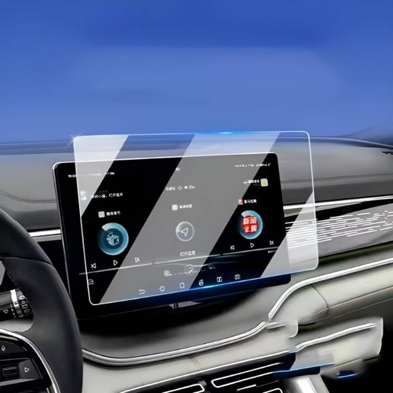 BYD アシカ 07 DMI 2025 モデル 15.6 インチ強化ガラススクリーンプロテクター車のインフォテインメントラジオ GPS コンソールナビゲーション