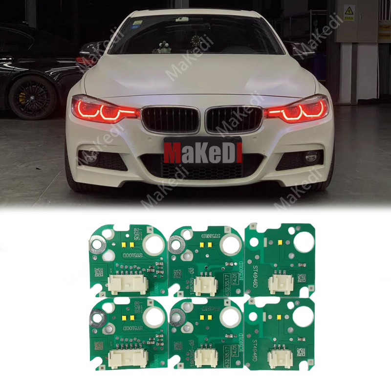 レッドエンジェルアイズ DRL LED ボード 2016-2018 BMW 3 シリーズ F30 F31 330 320 LCI アダプティブ LED ヘッドライト 7419615 63117419610 7419610