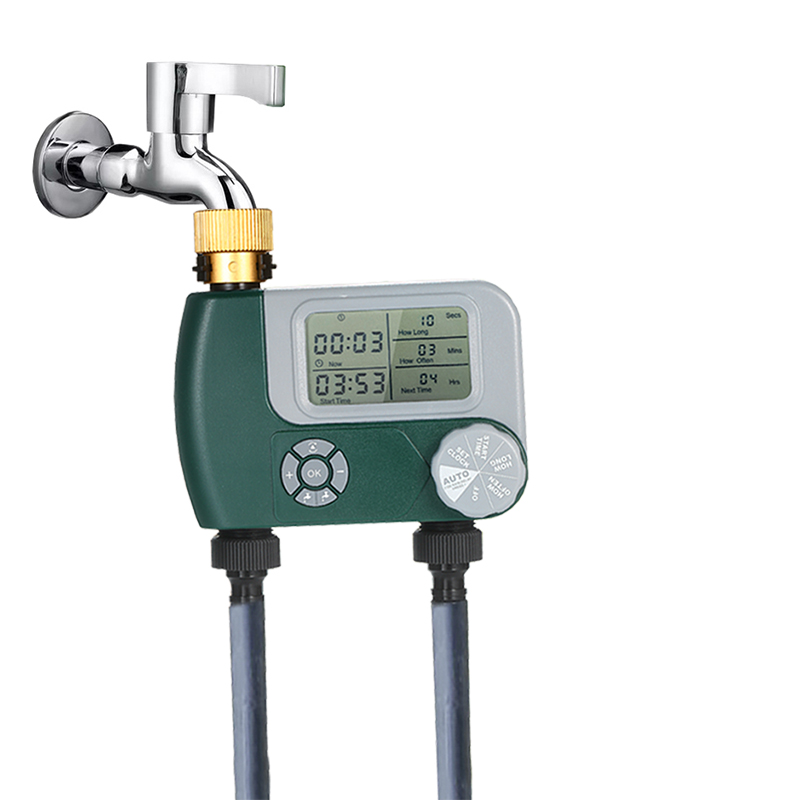 自動散水タイマー庭の散水スプリンクラーシステム灌漑コントローラー屋外プログラム可能