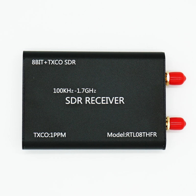 RTL SDR 100KHz-1.7GHz フルバンド 0.5PPM TXCO RTL-SDR レシーバー RTL2832U R820T2 SDR ラジオ RTL08THFR SDR