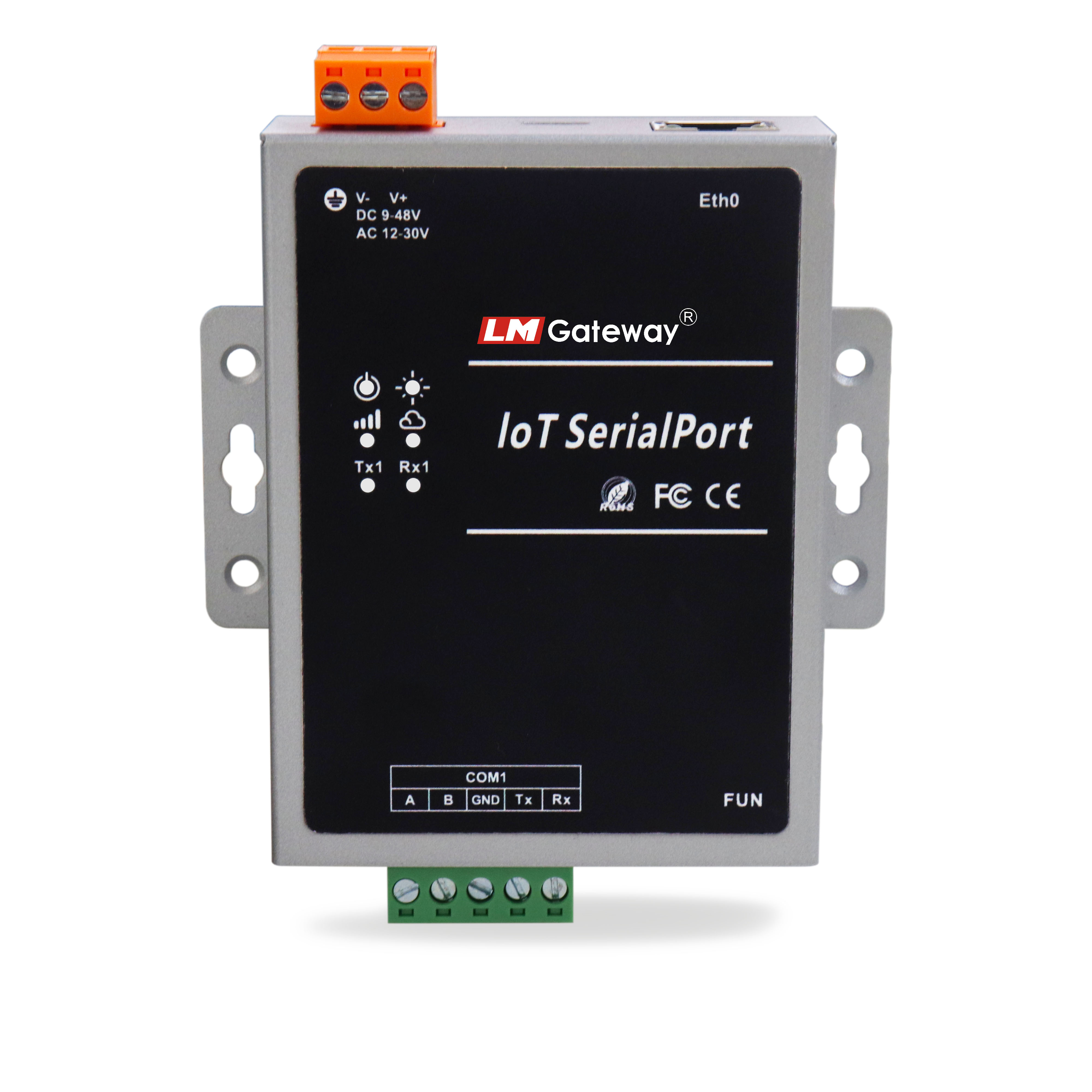 産業用スマート シリアル RS232 RS485 から Wifi イーサネット RJ45 ポート シリアル デバイス サーバー