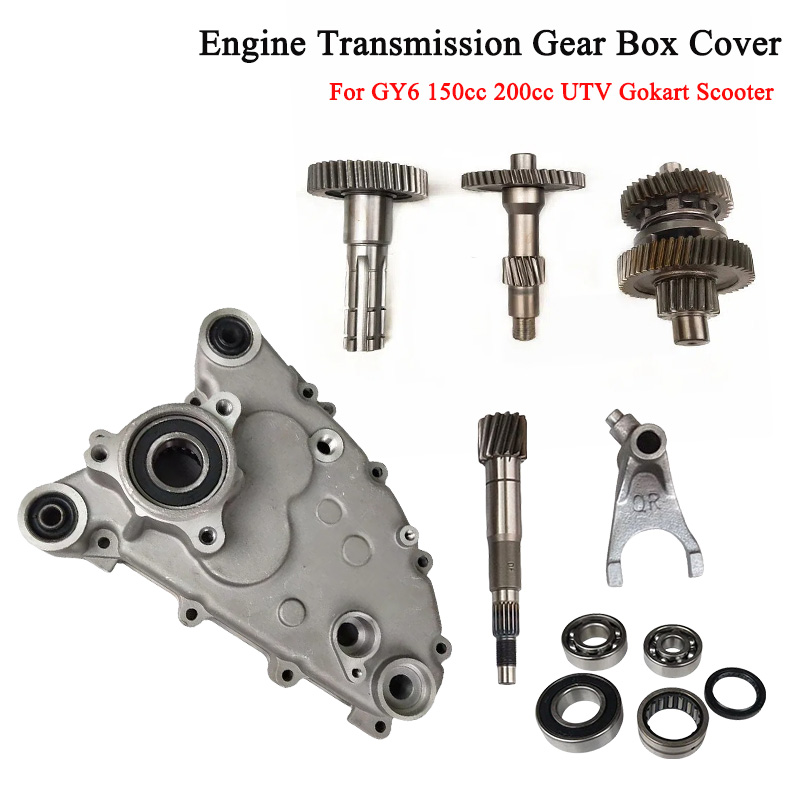 NOW カート ATV ジープ GY6 150 200CC 1 倒立エンジンギアボックスカバーシングル紙パッドガスケット