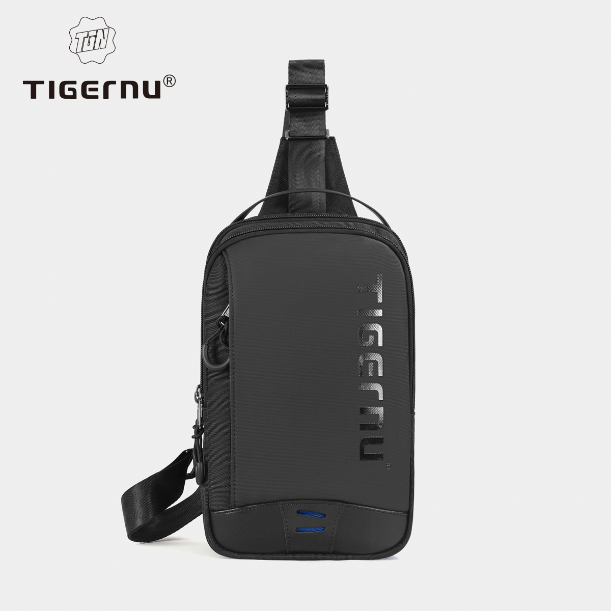 Tigernu チェストバッグ男性のためのクールなスタイルの男性ショルダーバッグ 9.7 インチ iPad バッグカジュアル男性クロスボディバッグ Lightweigt ミニバッグメッセンジャー