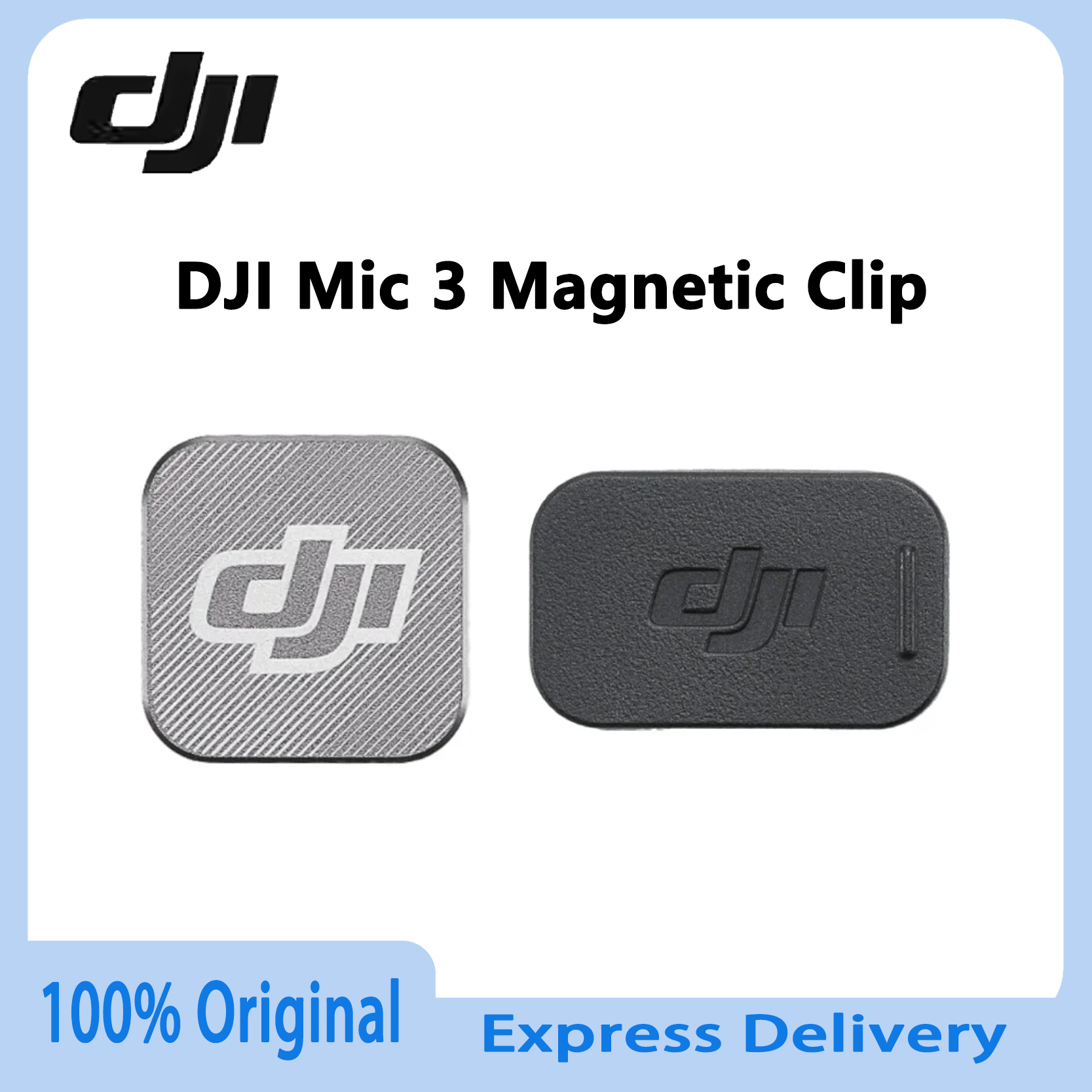 オリジナル DJI マイク 3 マイクマグネット磁気クリップとクリップマグネット公式 DJI マイクアクセサリーオーディオ録音用