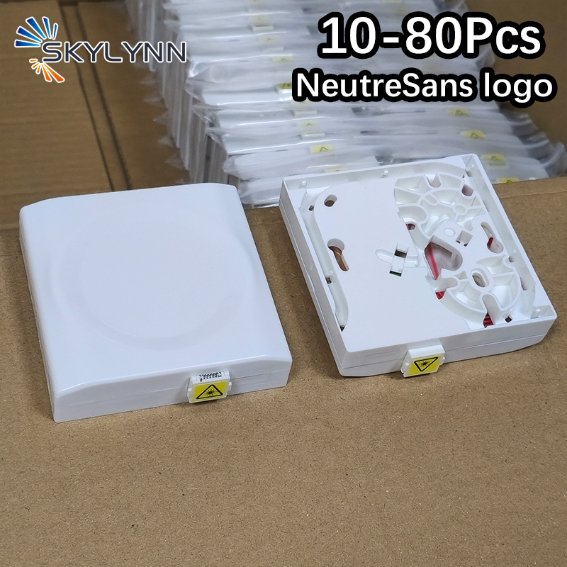 新しい FR PTO ボックスセット SC APC シングルモードフランス FTTH 賞繊維オプティークムラレロゴなし 10-80 個