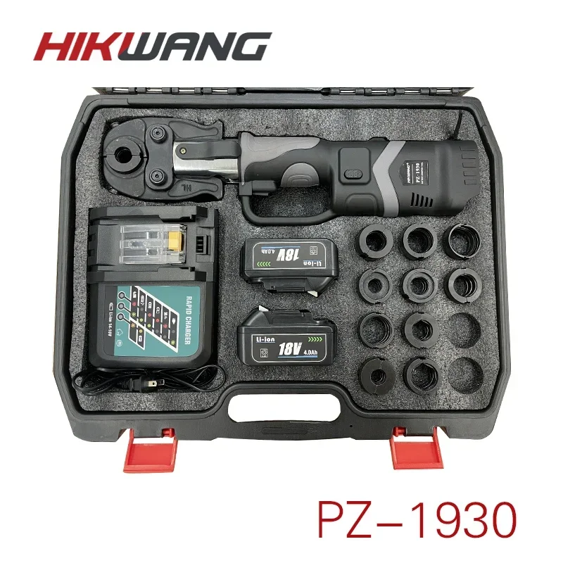 New PZ-1930 battery cordless hydraulic pipe press tool for PEX&multilayer pipe copper tubes propress fitting tool crimping tool