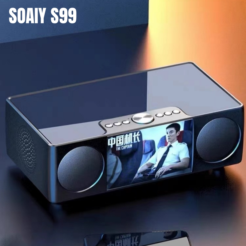 ビデオ Bluetooth スピーカーホームシアター K-Song レコードサウンド音楽システム AUX USB TF 目覚まし時計 Fm ラジオ LED ディスプレイ 8000 mAh