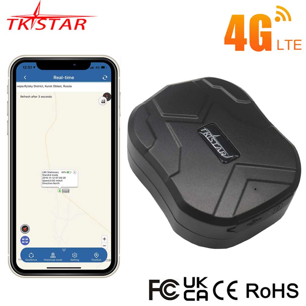 4 グラム GPS トラッカー車 TKSTAR 10000mAh TK905B 2 グラム 4 グラムマグネット GPS トラッカー GPS ロケーター防水車両無料アプリ PK TK915