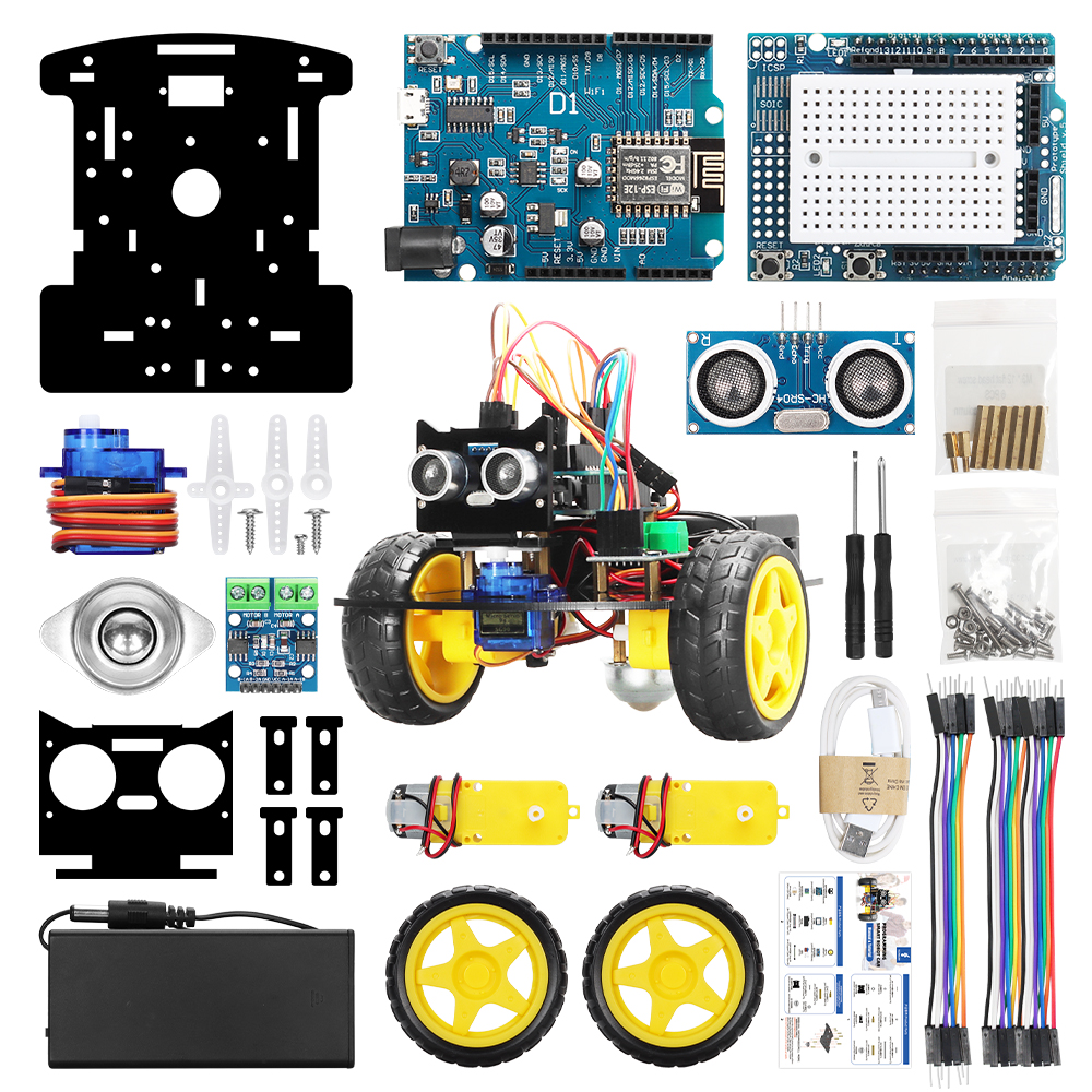Arduino Uno プロフェッショナル プログラミング用スマート オートメーション キット、完全な教育用ロボット キット、ベストセラー電子機器セット