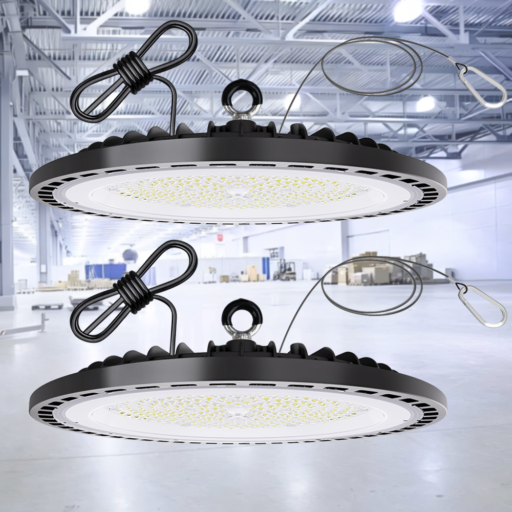 LED 工業用ライト 100 ワット 150 ワット 200 ワット UFO ベイライト超高輝度ラウンドスポットライト倉庫工場家庭屋外屋内