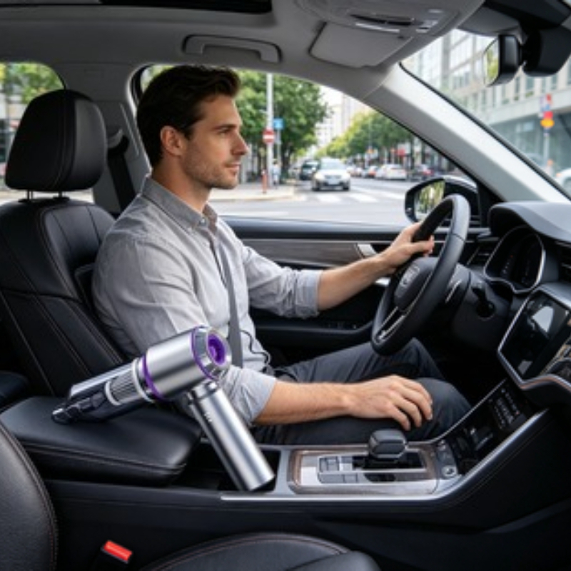 車の掃除機ハイパワーポータブルハンドヘルドワイヤレスブラシレスモーター洗浄機家電用強力エアダスター