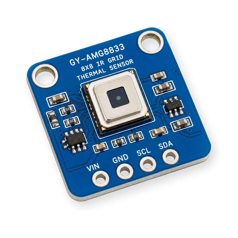1 個 GY-AMG8833 8 × 8 ピクセル赤外線温度センサー I2C 熱画像検出モジュール Arduino ESP32 ロボット工学用