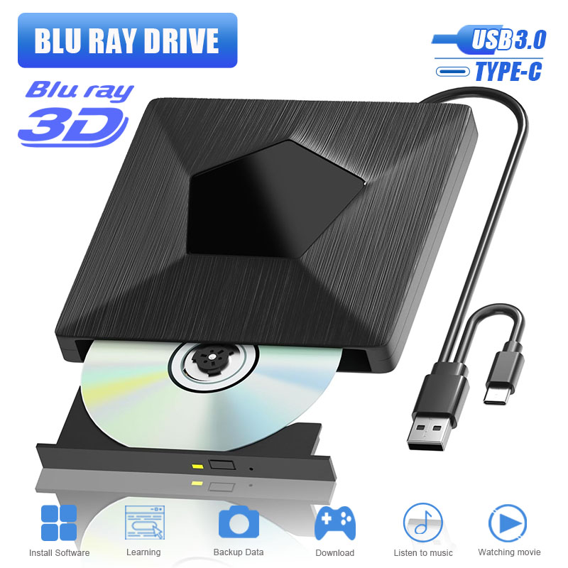 外付けブルーレイドライブ USB 3.0
