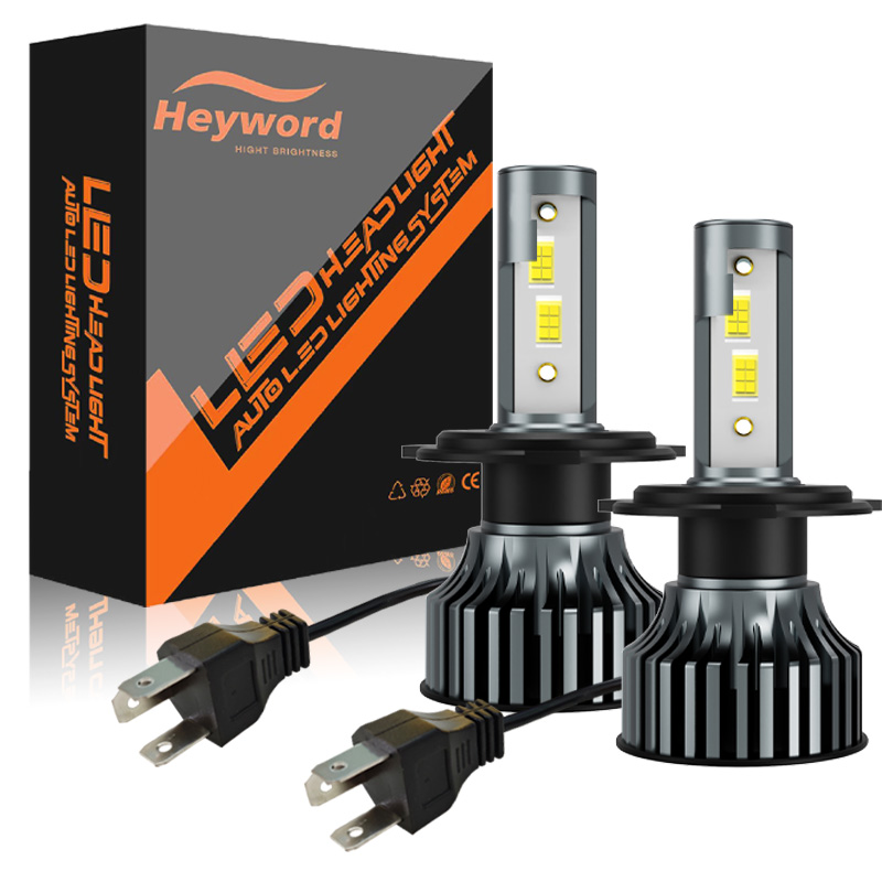 Heyword F2 3570 12000LM 50 ワット自動照明システムヘッドライト電球 H1 H3 H7 H8 H9 H11 9005 9006 9012 車の Led ヘッドライト