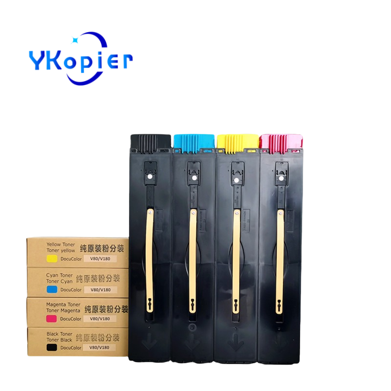 オリジナルリパック V80 CMYK 600 グラムトナーカートリッジゼロックス V80 V180 トナーカートリッジ