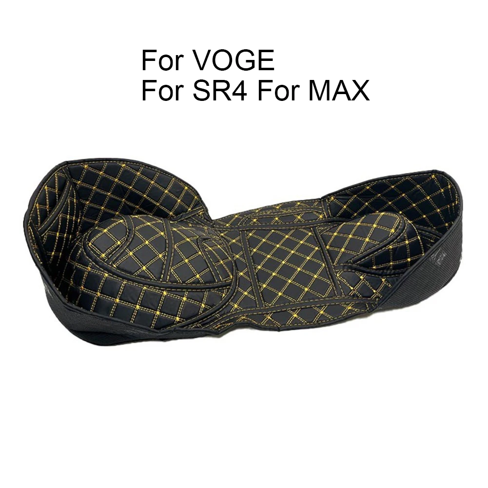 VOGE SR4 MAX アクセサリーオートバイのシートパッド快適な乗馬クッション綿シートライニングカスタムフィット収納ボックス VOGE MAX