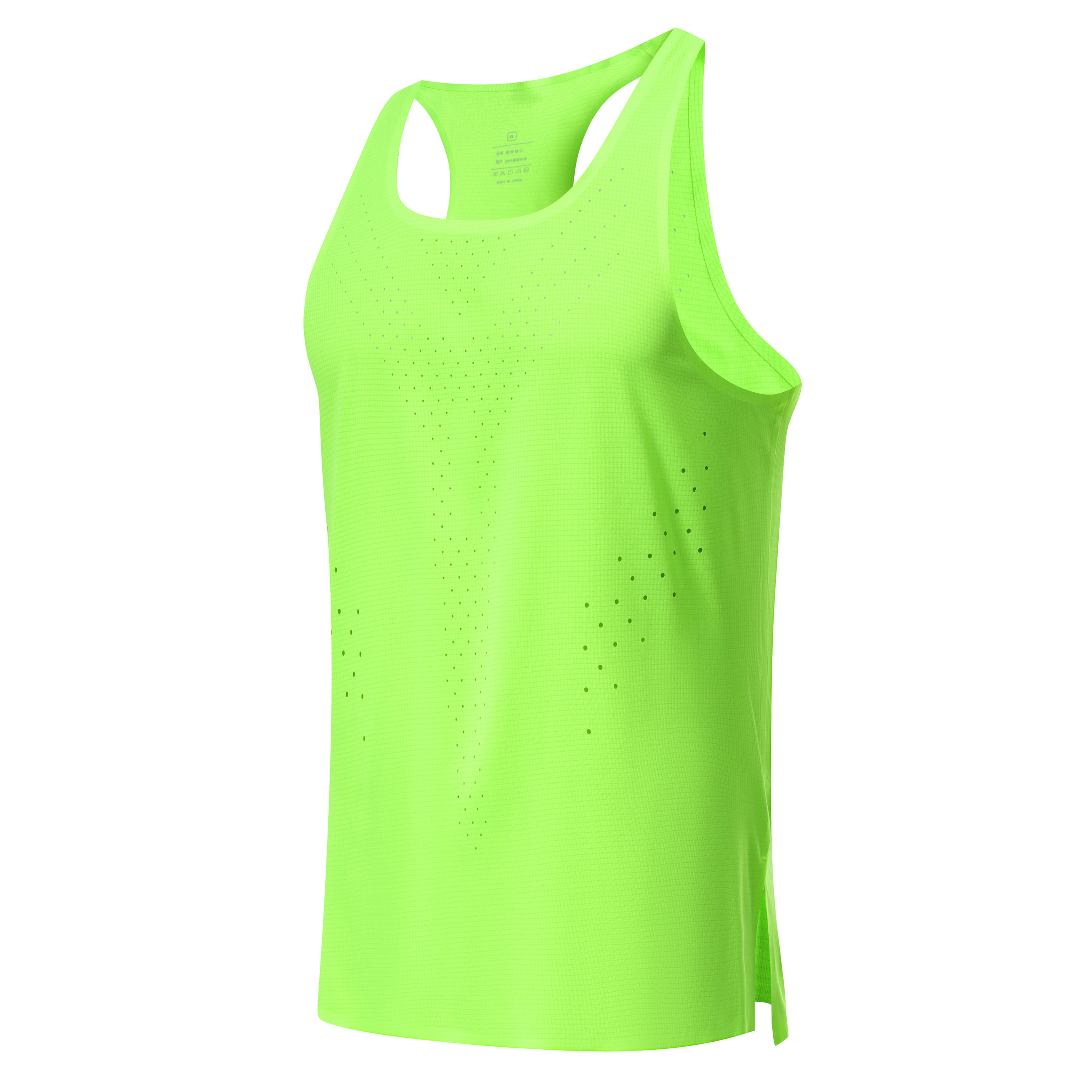 メンズ Urltra-Light プロマラソンランニングベスト運動場スポーツフィットネスノースリーブシャツ男の服速乾性