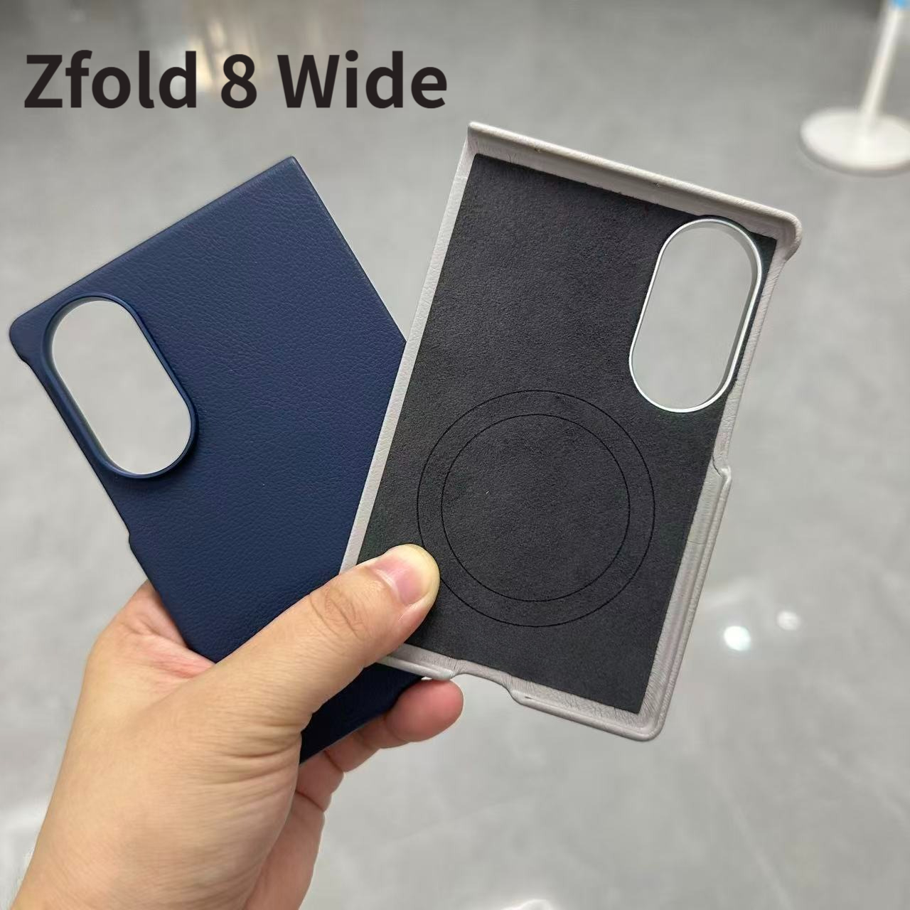 サムスンギャラクシー Zfold 8 ワイド超薄型ワンピースケース革磁気耐衝撃ビジネス電話ケース Zfold8