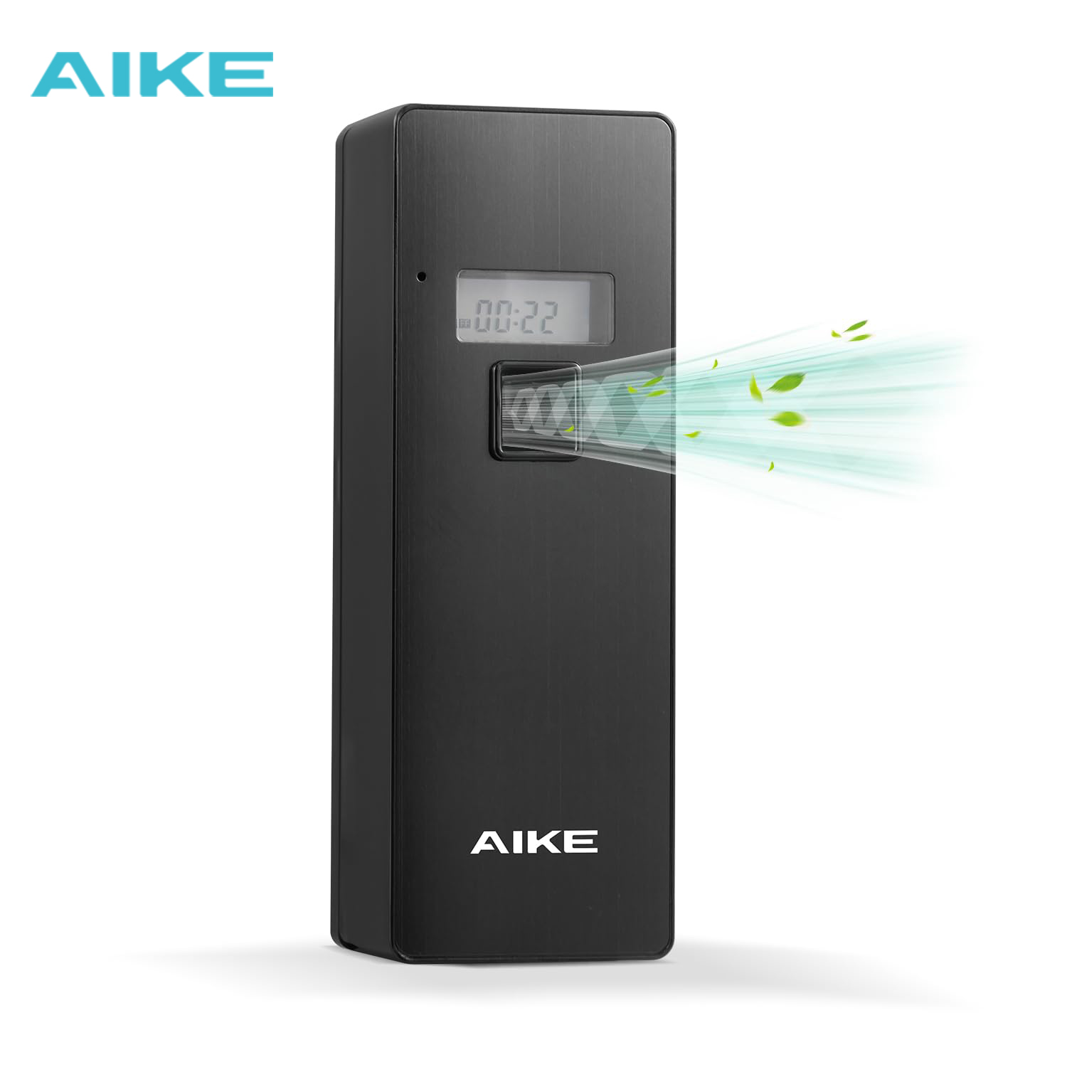 AIKE 自動芳香剤セット タイミングスプレーディスペンサー LCDスクリーン付き 壁掛け/置き型空気清浄機 家庭用 ホテルトイレ用