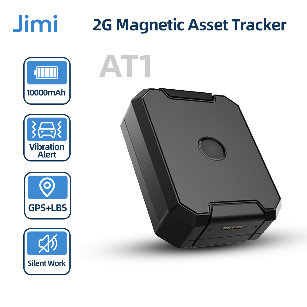 Jimi AT1 GPS トラッカー 6000mAh バッテリー強力な磁石付きリアルタイム追跡プラットフォームアプリ GMS GPS ロケーター車両自転車用